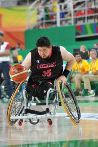 車椅子バスケットボール最終戦