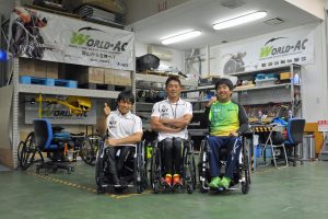 WORLD-ACの選手兼監督を務める(7月/岡山市)